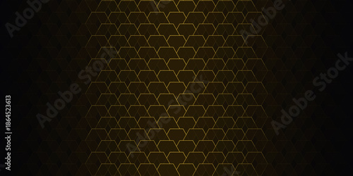 abstract background with hexagons
