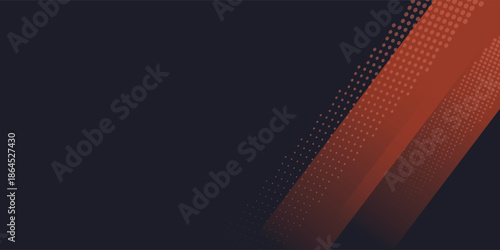 Dots halftone orange color pattern gradient grunge texture background. Dots pop art comics sport style vector illustration