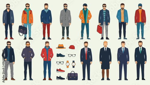 Diverse Mens Fashion Styles - A Comprehensive Collection.