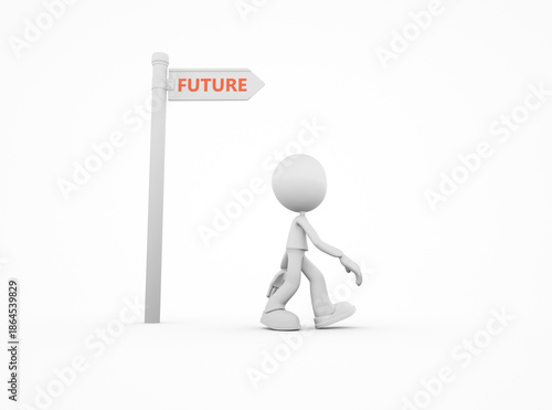 Walking towards the future ...