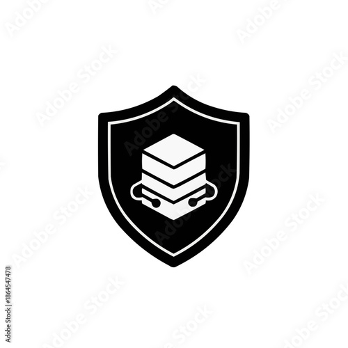 Secure Package Delivery Protection Concept Illustration