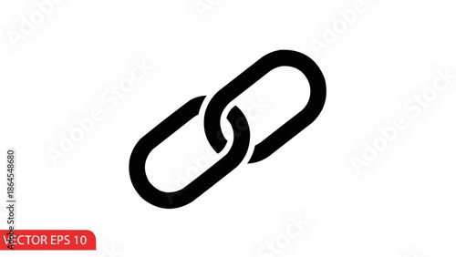 Interlocking Chain Links - A Symbol of Connection and Strength.