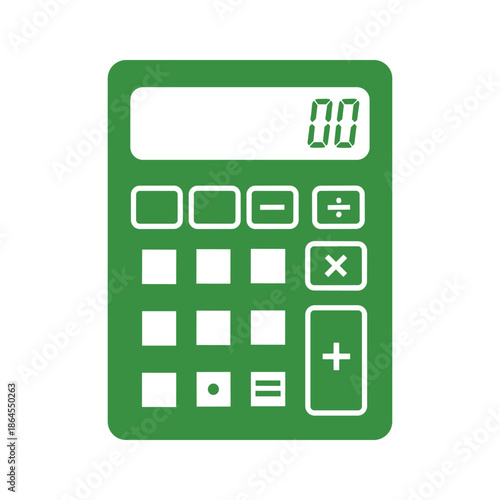Green Calculator Icon