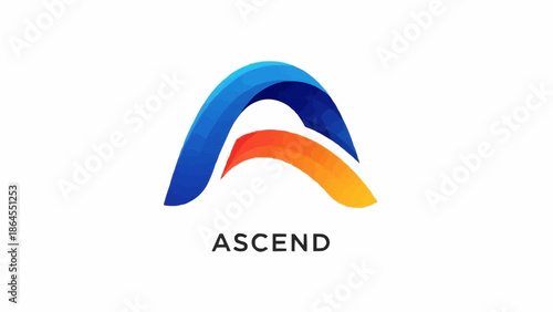 Ascend logo featuring a stylized letter A with gradient colors.