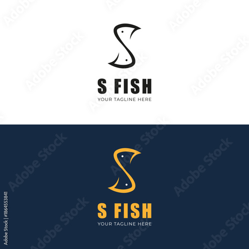 Modern Fish Logo for Seafood Brand