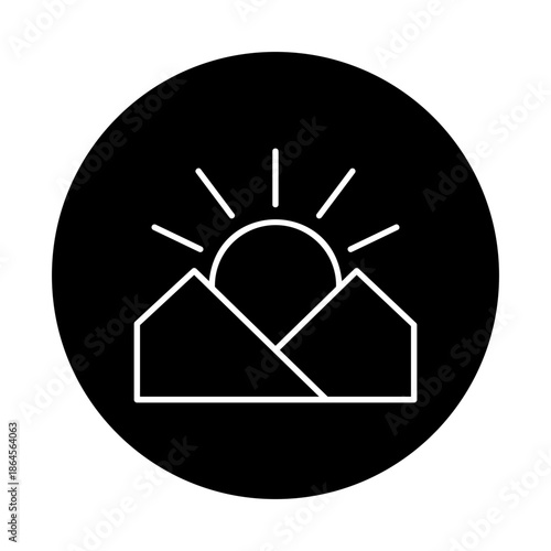 sunrise over mountains