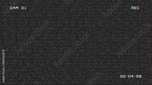 retro cctv screen animation