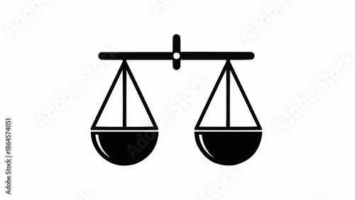 Scales of Justice - Symbol of Fairness and Legal Balance.
