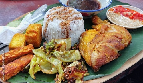 roasted chicken with vegetables