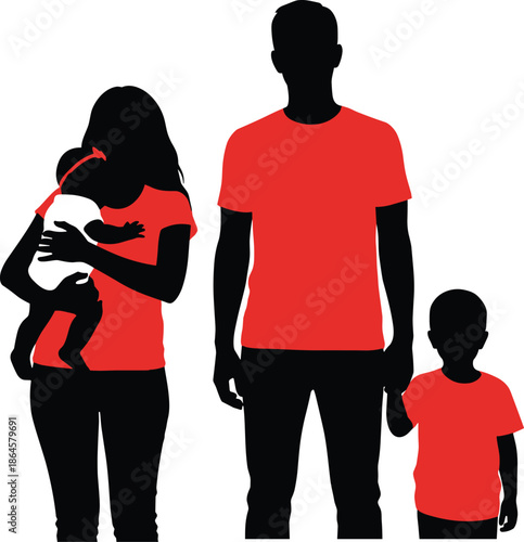 Technical flat sketch set of men and women drawstring shorts and cargo jogger pants with pockets for fashion design template.