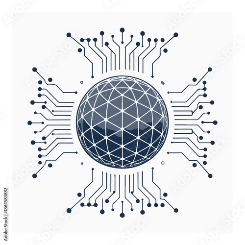 Global technology network with circuit board design