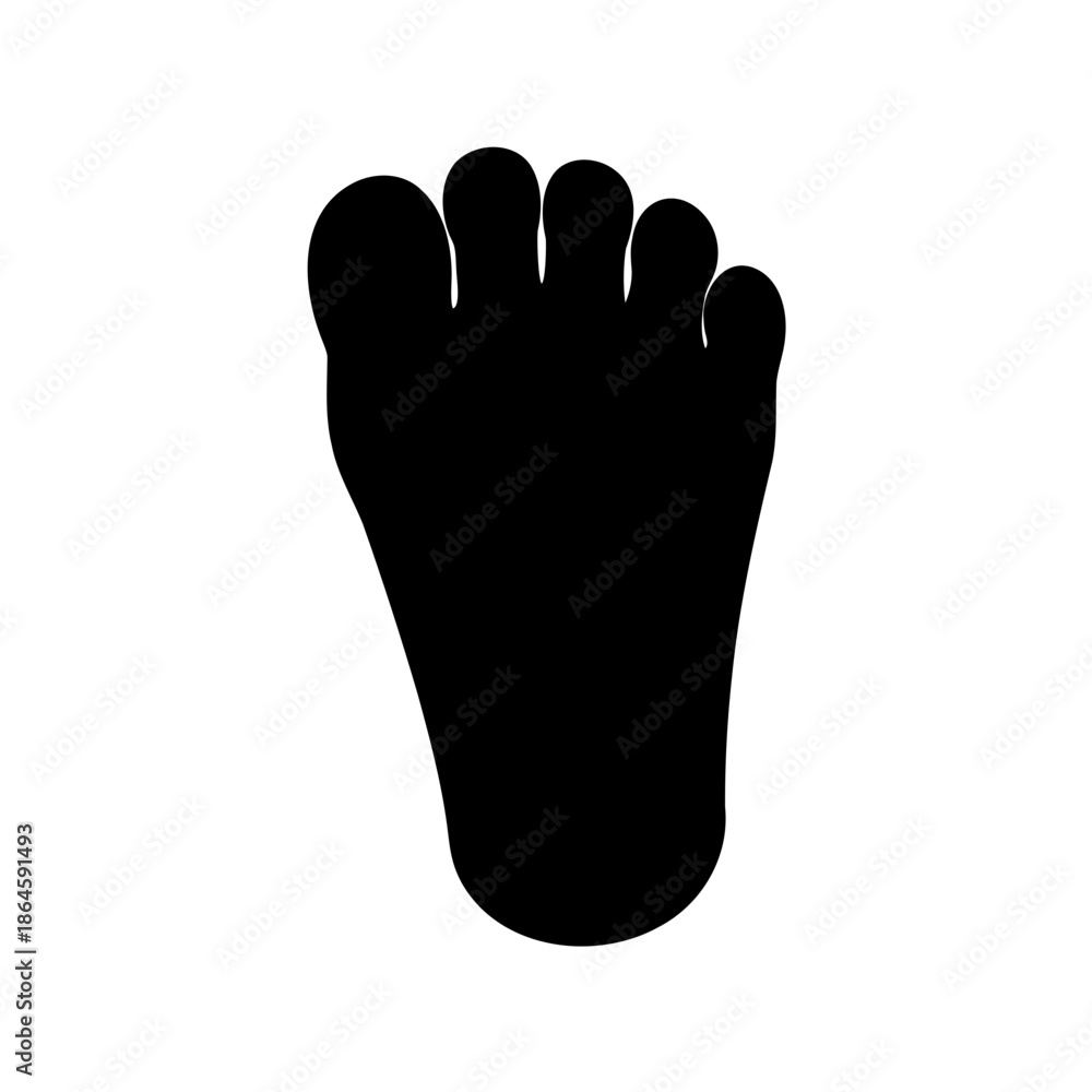 Obraz premium foot print