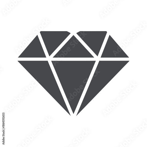 Diamond Icon Vector Illustration