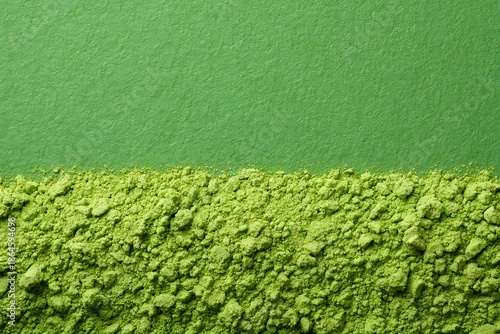 High quality matcha powder background