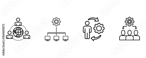 Set of kitchen utensils and cutlery vector illustration icons for web design business and internet concept labels