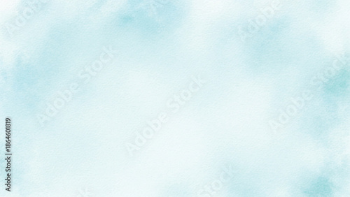 Soft pastel blue watercolor background with light, airy textures and gradients