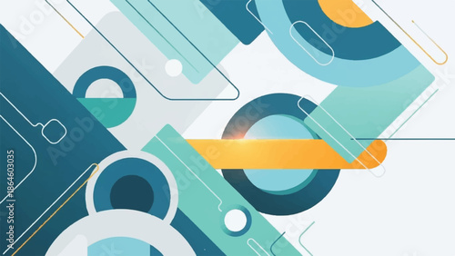 Abstract colorful explosion of vibrant lines and shapes radiating from a central point