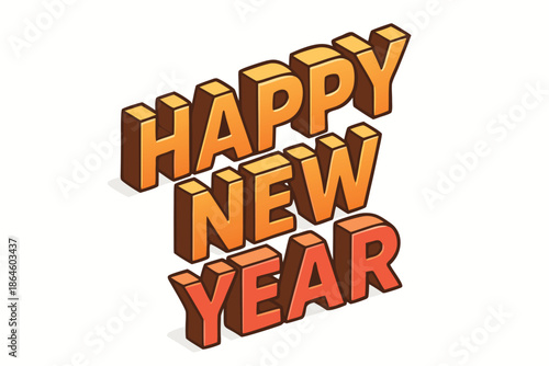 New Year Celebration with Joy and Fireworks