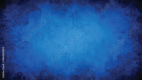 A dark blue textured background with subtle gradients and blurred edges