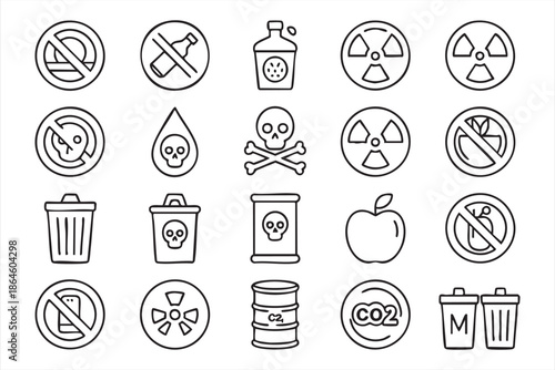 Danger and Toxicity Icons for Safety Labels and UI
