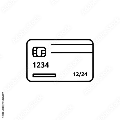 Close-Up of Credit Card with Embossed Numbers and Expiration Date for Financial Transactions