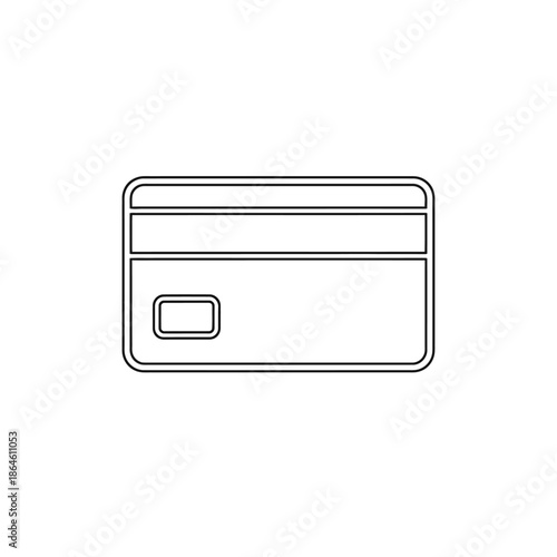 Close-Up of Empty Credit Card Slot with Metallic Surface for Financial Transactions