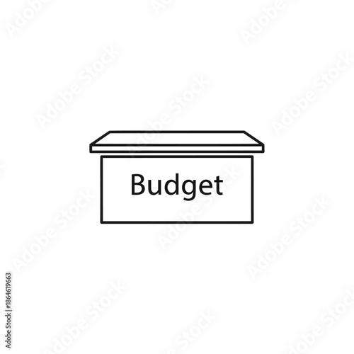 Simple Budget Planning Desk with Financial Documents and Calculator for Personal Finance