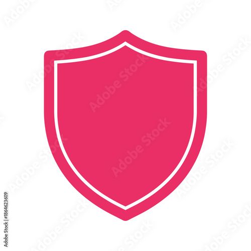 Pink Shield Icon Free Download Pink Shield Icon - GFXLoad