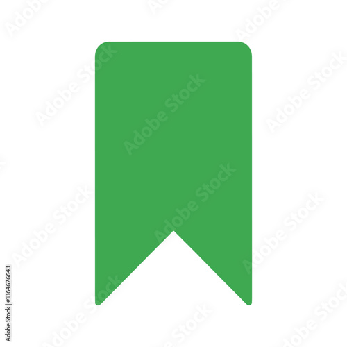 Free Download Green Bookmark Icon - GFXLoad