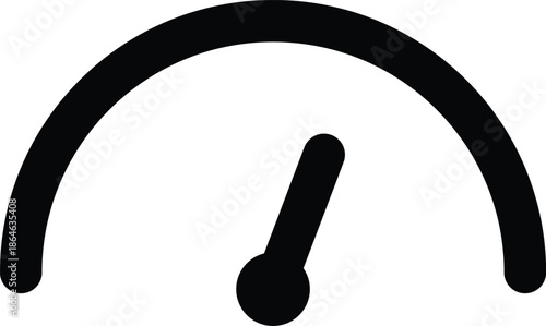 Speedometer showing performance and high velocity