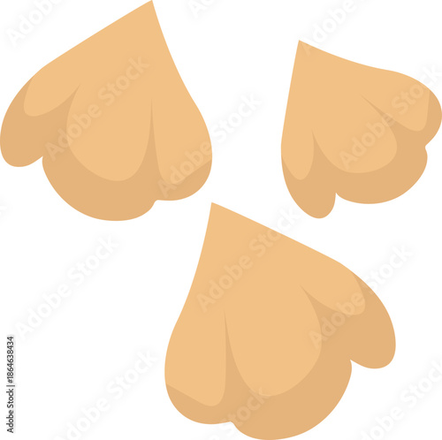 Chickpea illustration.