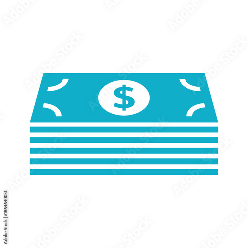 Stack of Money Illustration