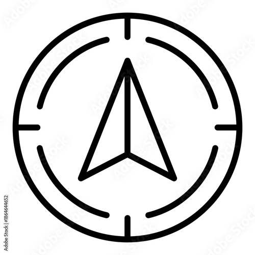 Arrow Direction outline icon