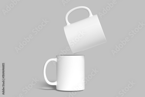 Mug Mockup 3d Design Blank