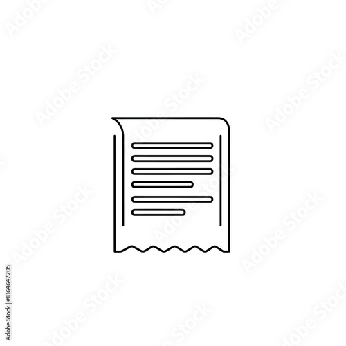 Close-up of a Document or Notice with Text for Informational or Administrative Purposes