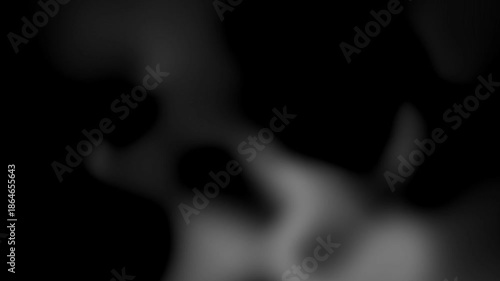 Abstract Background Video on Black Screen. Seamless loop of glowing liquid gradient animation.