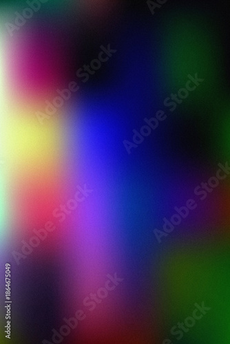 Soft Blurred Gradient Overlay of Blue Purple Yellow and Red Hues abstract soft focus