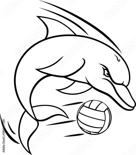 Dolphin animal mean tough v...
