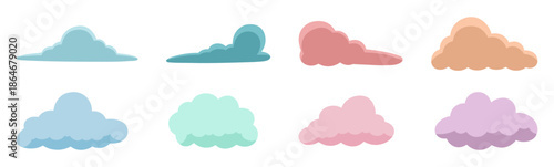Cute Cartoon Cloud Doodle
