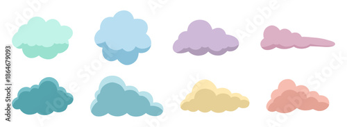 Cute Cartoon Cloud Doodle