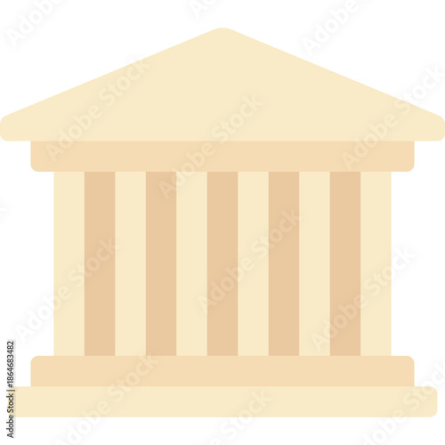 wooden house isolated on white