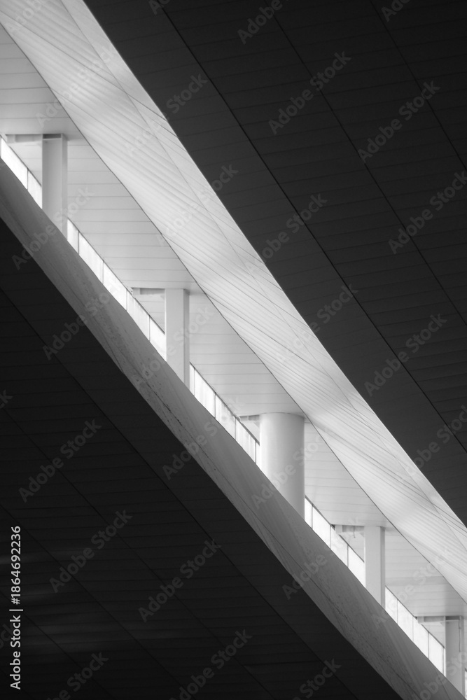 Fototapeta premium modern architecture detail