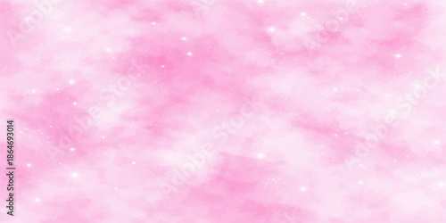 Soft pastel pink abstract background with a vintage grunge paper texture and purple bokeh light patterns for a romantic Valentine or Christmas wallpaper design