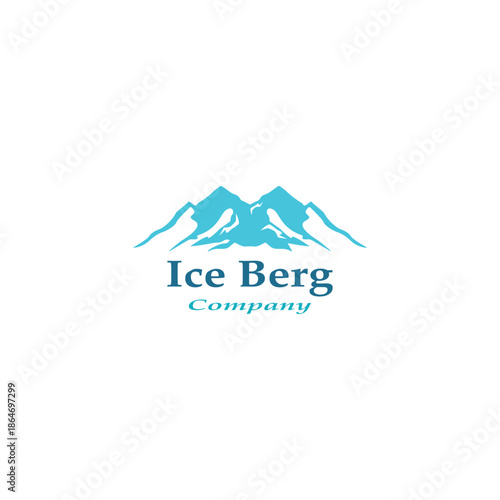 ice berg logo simple