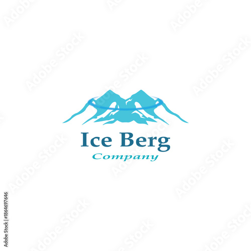 ice berg logo simple
