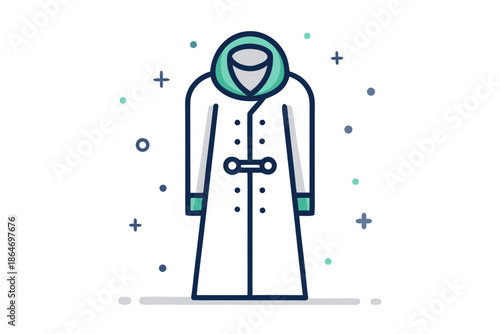 long winter coat refined proportions icon