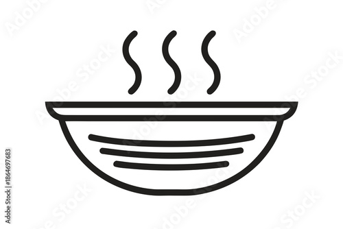 winter broth bowl icon