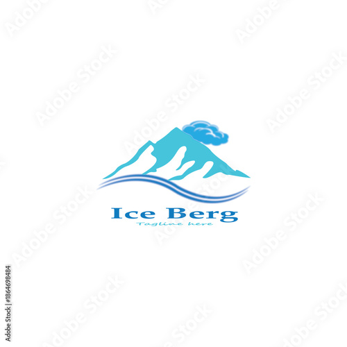 ice berg logo simple