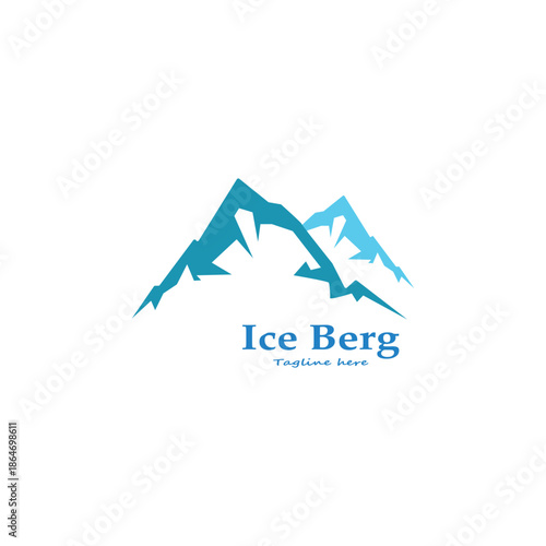 ice berg logo simple