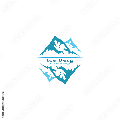 ice berg logo simple